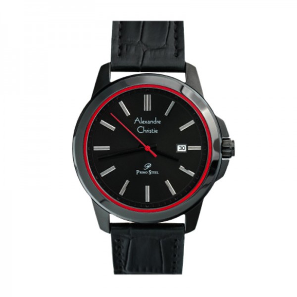 Alexandre Christie AC 1017 Black Red Man MDLIPBARE